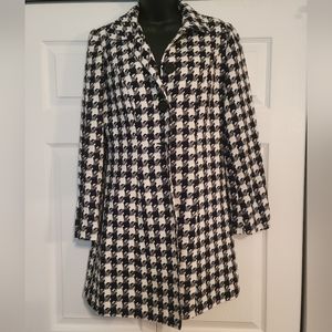 Houndstooth Peacoat
